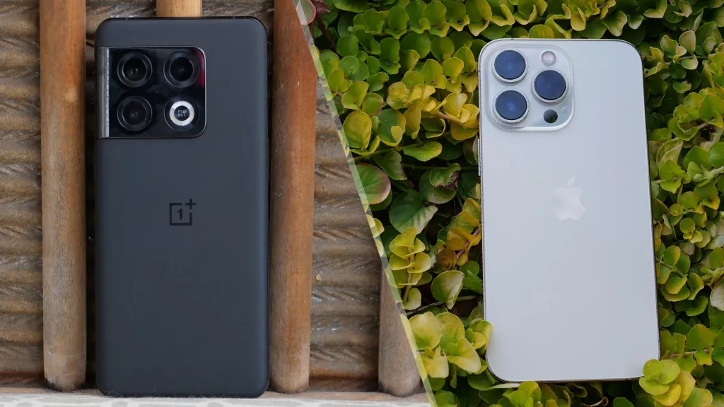 OnePlus 10 Pro so voi iPhone 13 Pro