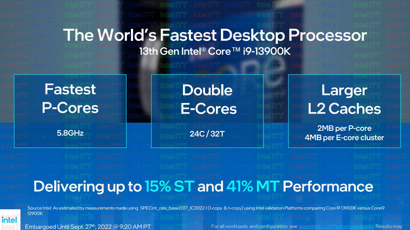 Cai tien tren Intel Core i9 13900K
