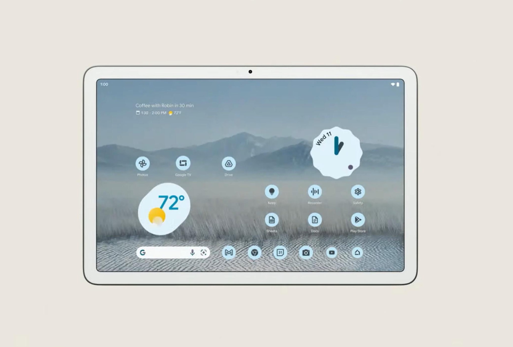 Pixel Tablet Pro sẽ có thiết kế khác so với Google Tablet