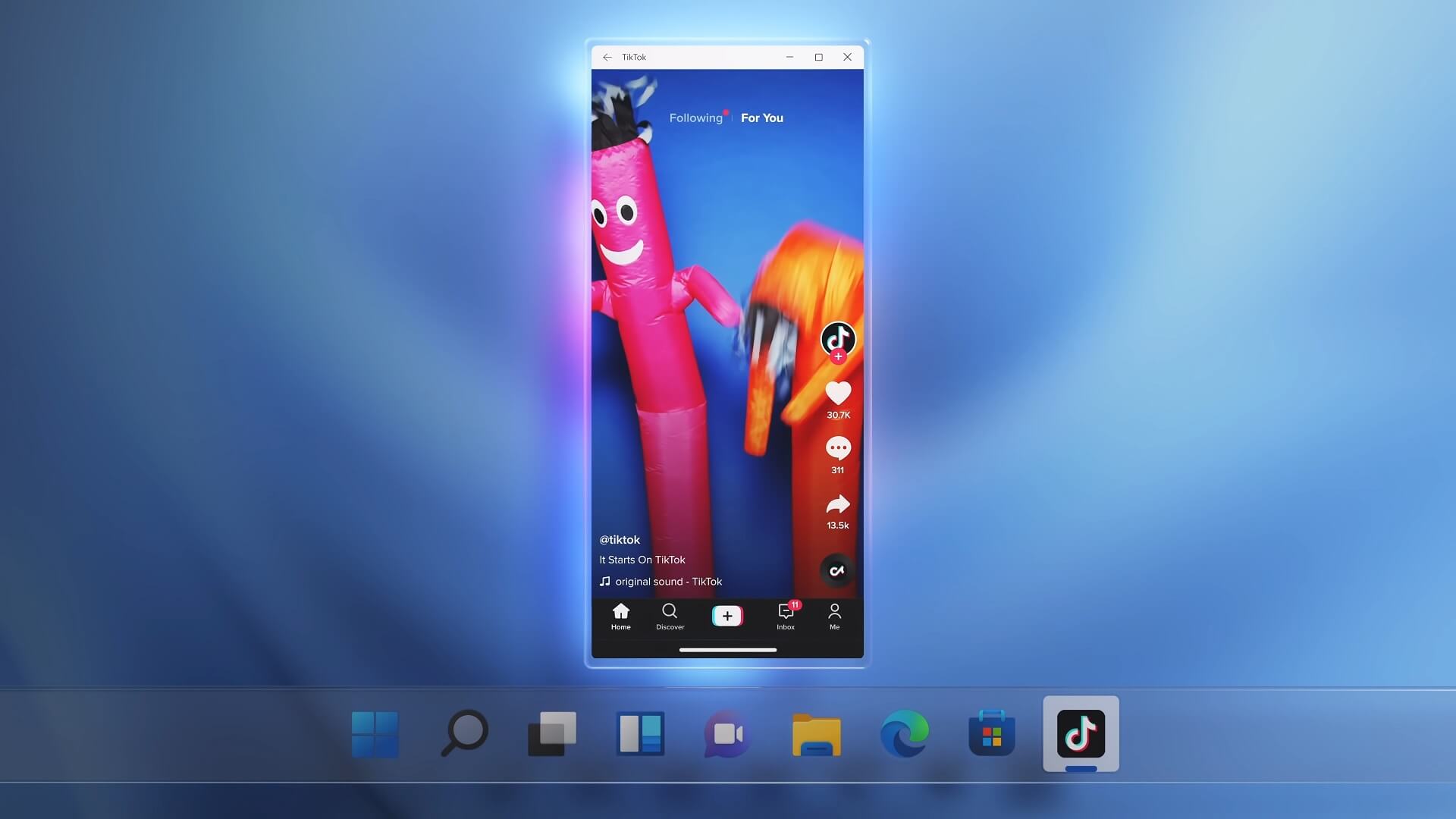 Android 13 được tích hợp trên Windows 11
