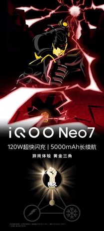 Teaser iQOO Neo 7
