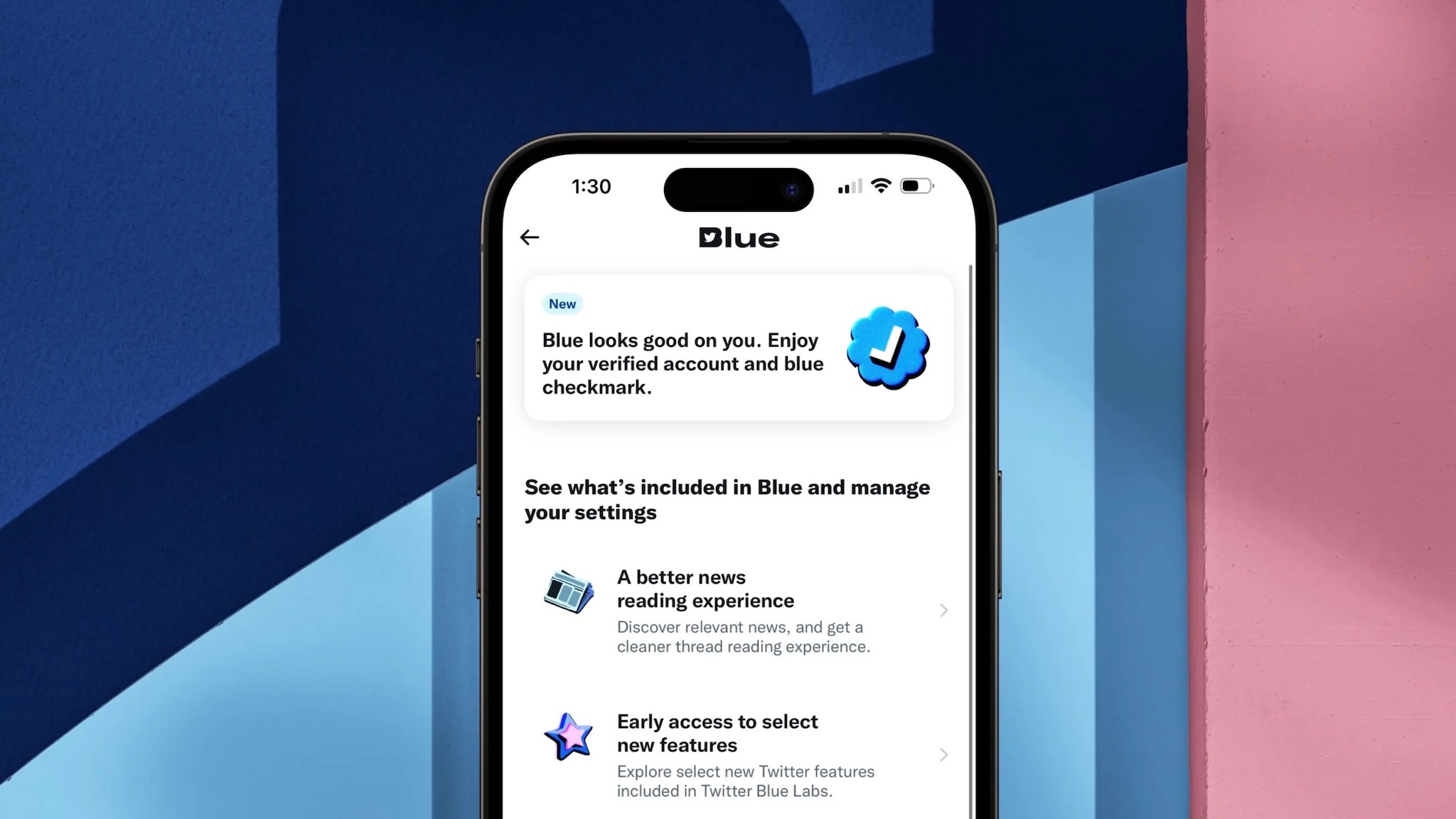 Twitter Blue đang được triển khai trên IOS