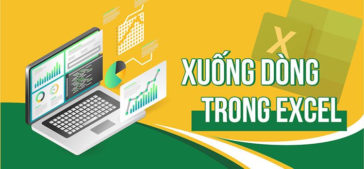 Cách xuống dòng trong excel