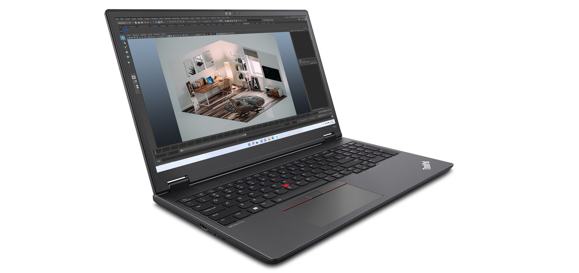 Màn hình trên Lenovo ThinkPad P16v