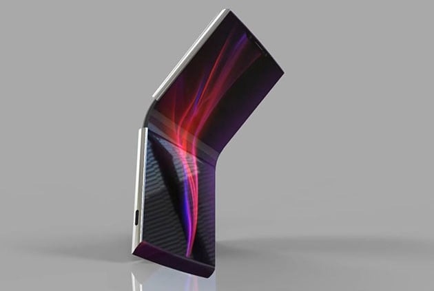 Thiết kế trên Sony Xperia Fold