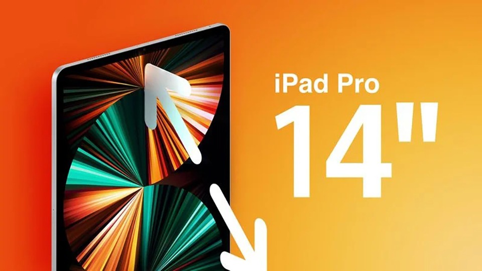iPad Pro 14.1 có kích thước siêu lớn