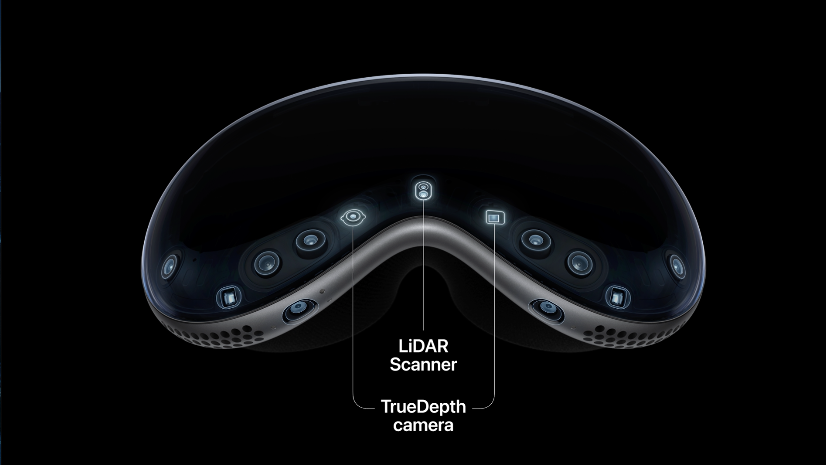 Cảm biến LiDar được trang bị trên Apple Vision Pro