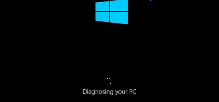 Lỗi Diagnosing Your PC trên Windows 10, Windows 11