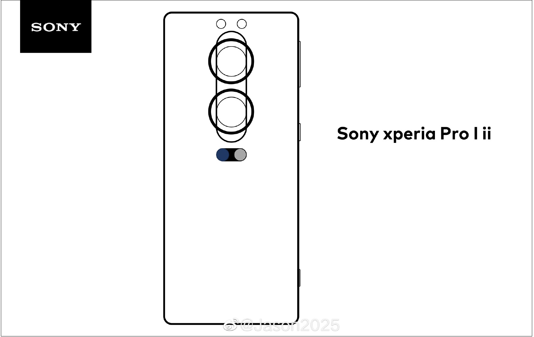 Thiết kế trên Sony Xperia PRO-I Mark II