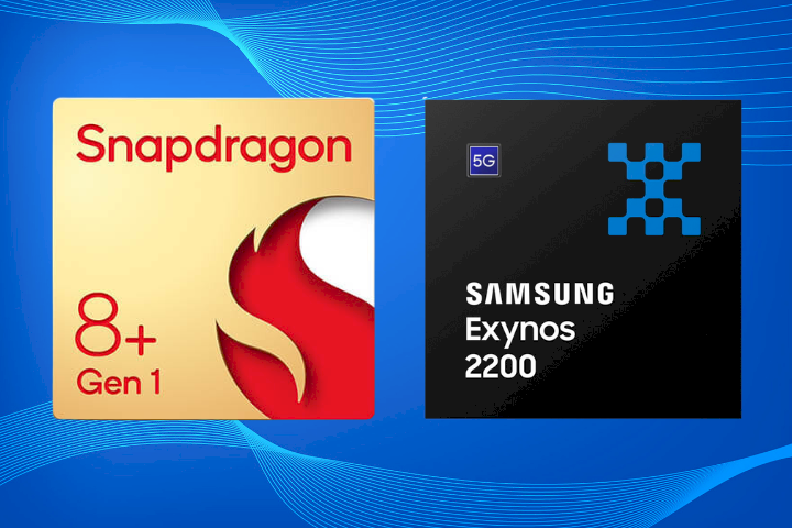Bộ vi xử lý Snapdragon 8 gen 1 và Exynos 2200