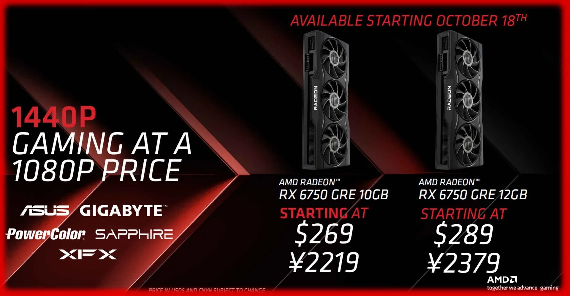 AMD Radeon RX 6750 GRE