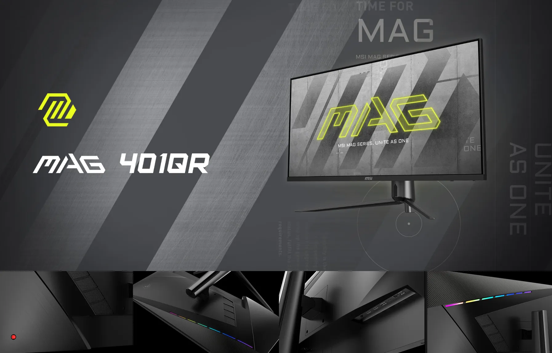 MSI MAG401QR màn hình gaming phẳng mới: 40 inch UWQHD giá khởi điểm từ $360